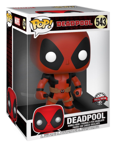 Deadpool JUMBO (Two Swords Red) 543 MARVEL Funko POP! Vinyl