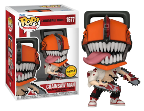 Chainsaw Man 1677 CHASE Chainsaw Man Funko POP! Vinyl