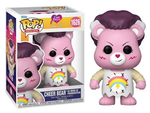 Cheer Bear as Bride of Frankenstein 1626 Care Bears x MONSTERS Troskliwe Misie Funko POP!