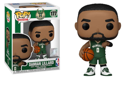Damian Lillard 177  Milwaukee Bucks  Funko POP!