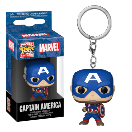Captain America Avengers Marvel Funko Brelok Pocket POP! 