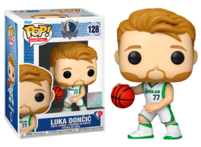 Luka Doncic ( Light Blue Jersey )128 Mavericks City NBA Basketball Funko POP! Vinyl
