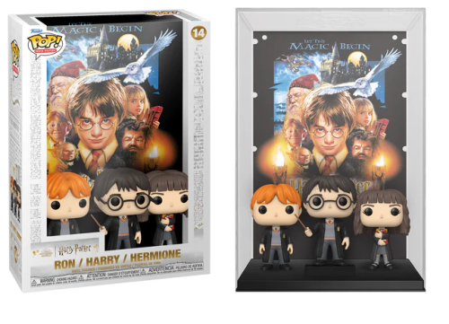 Ron Harry Hermione  14 Movies Poster Harry Potter Funko POP! Vinyl