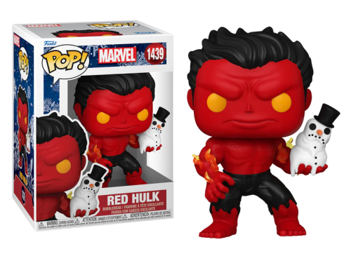 Holiday Red Hulk 1439 Marvel Funko POP! Vinyl