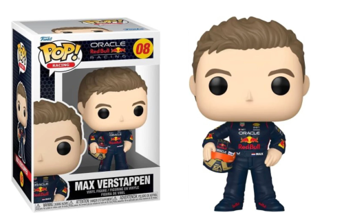 Max Verstappen 08 Formula 1 Racing Funko POP! Vinyl    