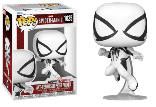 Anti-Venom Suit Peter Parker 1025 Spider-Man 2 Marvel Funko POP! Vinyl