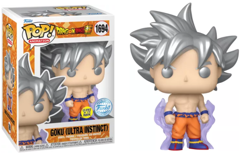 Goku Ultra Instinct 1694 GITD  Dragon Ball Super Funko POP!   