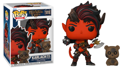 Karlach with Clive 1018 Baldur’s Gate Funko POP! Vinyl  