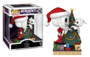 Jack Skellington and Zero with Tree 1386 DELUXE Nightmare Before Christmas Funko POP! Vinyl