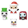 POCKET POP! (4-PACK) Disney Nightmare Before Christmas - 4 mini figurki