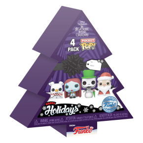 POCKET POP! (4-PACK) Disney Nightmare Before Christmas - 4 mini figurki