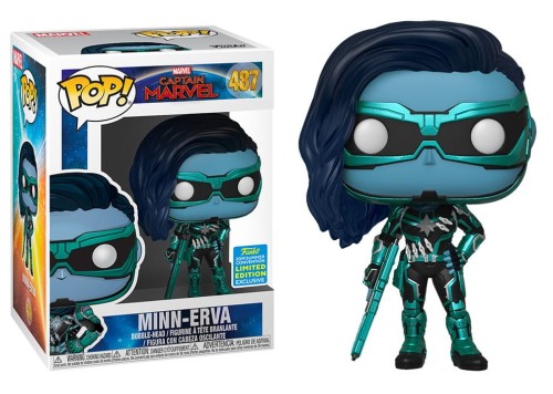 Minn-Erva 487 excl. MARVEL Captain Marvel Funko POP! Vinyl