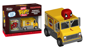 Deadpool with Chimichanga Truck Marvel - Funko Bitty Pop Ride 