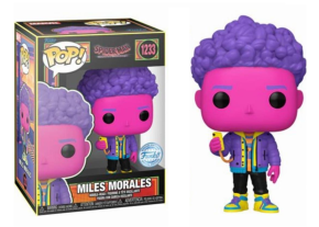  Miles Morales  1233(Blacklight) Spider-Man Across the Spider-Verse POP! Vinyl  (