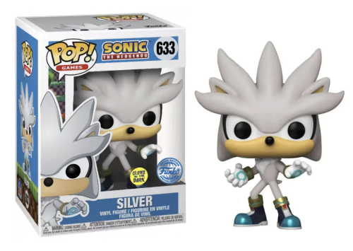 Silver 633 GITD Sonic the Hedgehog Funko POP! Vinyl