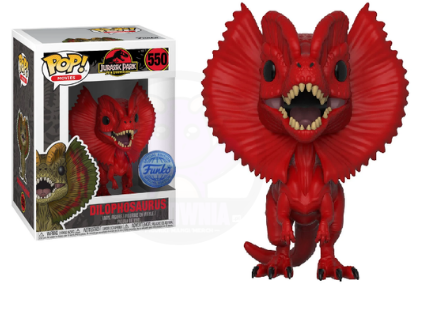 Dilophosaurus 550 Special Edition Jurassic Park Funko POP! Vinyl  