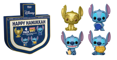 Stitch Holiday 2024 Pocket POP! 4-Pack Stitch Funko Disney Lilo & Stitch 