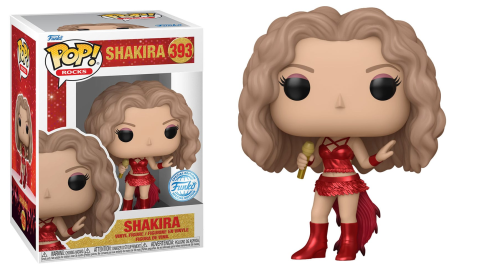 Shakira 393 Metallic  Rocks Funko POP! 