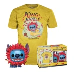 POP & Tee Stitch Simba Costume (Metallic) +  Koszulka S  Disney Funko POP