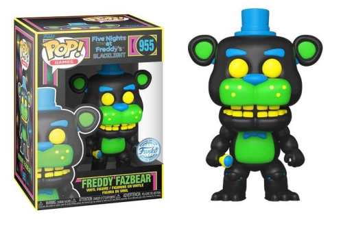 Freddy Fazbear (Black Light) 955 Five Nights at Freddy's Funko POP! Vinyl 