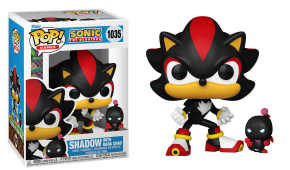 Shadow with Dark Chao 1035 Sonic the Hedgehog Funko POP! Vinyl 