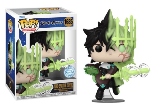 Yuno (Spirit of Zephyr) 1685  Black Clover  Funko POP! Vinyl