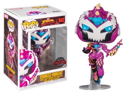 OUTLET 8/10 - Venomized Ironheart 842 Marvel Venom/ Spider-Man Funko POP! Vinyl 