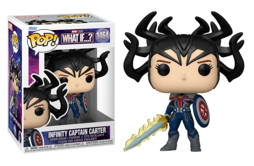 Infinity Captain Carter 1464 Marvel What if...? Funko POP! Vinyl