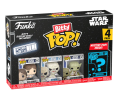  Bitty Funko POP! Star Wars Han Solo, Wampa, Dagobah Yoda  + Tajemniczy (4 pack)
