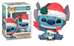 Stitch unwrapping gift 1522 Lilo & Stitch Funko POP! 