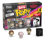 Bitty Funko POP! Stranger Things :  Hopper, Joyce, Demogorgon (Closed Face)  + 1 Mystery