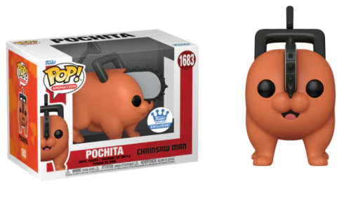 Pochita 1683 Funko Exclusive Chainsaw Man Funko POP! Vinyl 