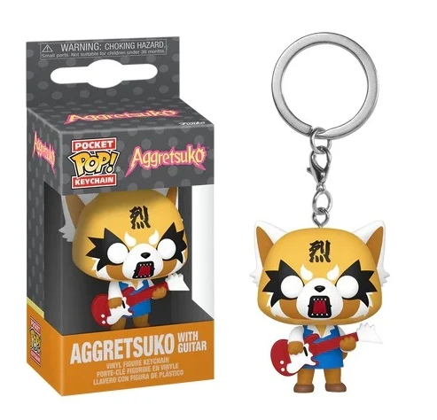 Aggretsuko with Guitar - Funko Brelok Pocket POP! 