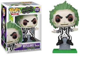 Beetlejuice with tombstone 1757 Beetlejuice Funko POP! Vinyl 