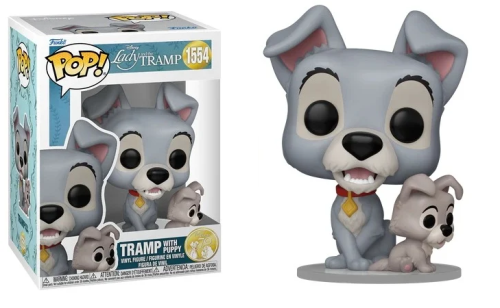 Tramp with the Puppy 1554 Lady and the Tramp Funko POP! Vinyl  