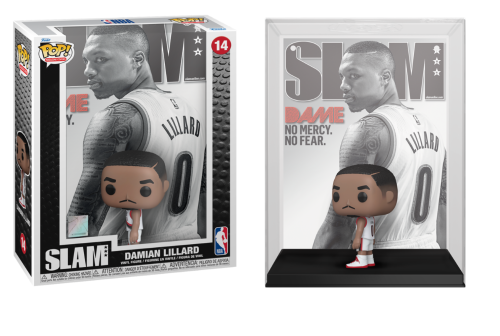 Damian Lillard 14 Cover Slam NBA Funko POP! Vinyl