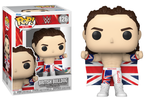 British Bulldog 126  WWE Funko POP! Vinyl 