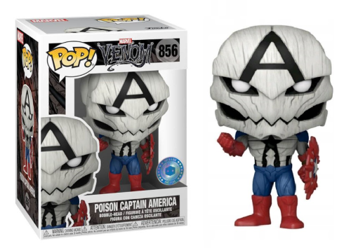 Poison Captain America 856 Marvel Venom Funko POP! Vinyl