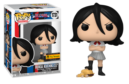 Rukia Kuchiki with Kon 1731 Bleach Toy Temple Exclusive Funko POP! Vinyl    