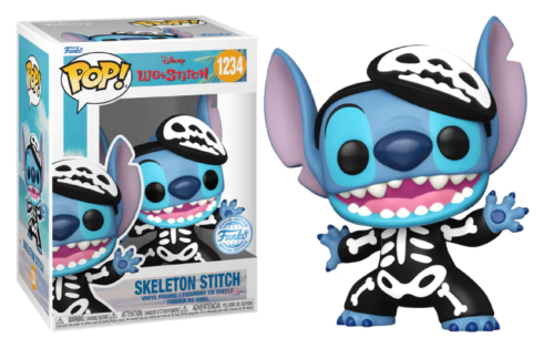Skeleton Stitch 1234 Disney Lilo & Stitch Funko POP! Vinyl
