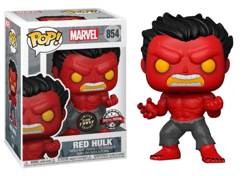 Red Hulk 854 CHASE Marvel Funko POP! Vinyl 