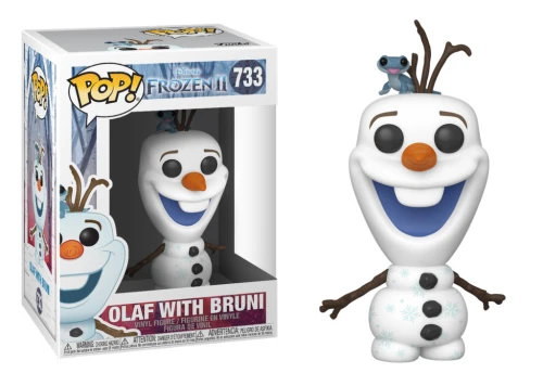 Olaf with Bruni 733 Disney Frozen II Funko POP! Vinyl