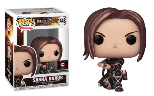  Sasha Braus (Metallic) 1448 Chalice Collectibles Attack on Titan Funko POP! 