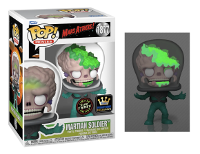 Martian Soldier (exclusive) 1877 CHASE Mars Attacks Funko POP! Vinyl