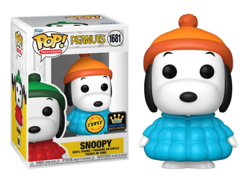 Snoopy in coat (blue CHASE)1681 Peanuts Funko POP! 