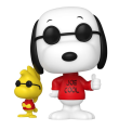 Joe Cool with Woodstock 1680 Peanuts Funko POP!