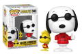 Joe Cool with Woodstock 1680 Peanuts Funko POP!