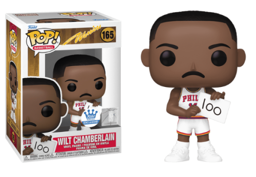 Wilt Chamberlain 165 Philadelphia Warriors Basketball Funko POP! Vinyl  