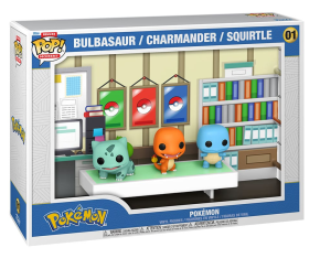 Pokemon:  Moments Deluxe - Starters: Bulbasaur, Charmander, Squirtle 01 Funko POP! Vinyl 
