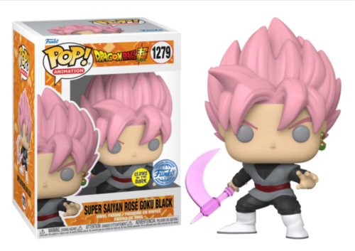 Super Saiyan Rose Goku Black 1279 Gitd Dragon Ball Super Funko POP! Vinyl 